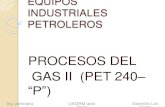 Equipos industriales Del proceso del gas