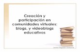 Blogs - Creación y participación en comunidades virtuales (CFIE Soria)