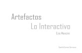 "Artefactos. Lo interactivo" Ezio Manzini