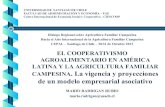 El cooperativismo agroalimentario en América Latina y la agricultura familiar campesina
