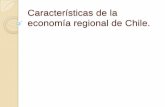Características de la economía regional