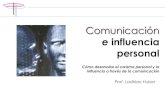 Comunicacion e influencia personal