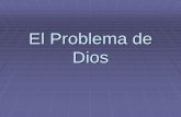 El problema de Dios