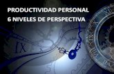 Productividad personal-Los 6 niveles de perspectiva