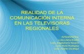 Comunicación Interna Televisoras regionales