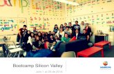 Bootcamp Silicon Valley  Julio 2014