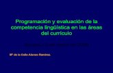 Programación y evaluación de la competencia lingúística