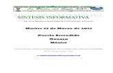 Sintesis informativa 27 03 2012