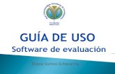 Guía de uso software de evaluacion