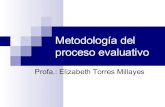 Metodologia Del Proceso Evaluativo