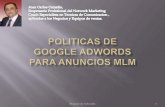 Politicas de Google Adwords para Anuncios de MLM