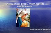La Pasion De Jesús,  Vista Por Maria