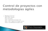 Control de proyectos con metodologias agiles