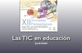 Presentación de Jordi Adell en las XII Jornadas Pedagógicas del CEP de Antequera