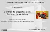 Control de projectes amb Scratch for Arduino