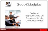 Software Especializado en Seguimiento de Comunicaciones