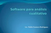 Software para Análisis Cualitativo