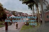 Relación cronológica de la historia de Puerto Rico - Primeta mitad siglo XX