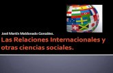 Las relaciones internacionales y otras ciencias sociales