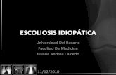 Presentacion escoliosis idiopática