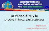 Geopolitica del agua y extractivismo cuenca jun11