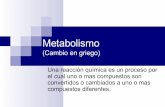 Metabolismo (Cambio En Griego)