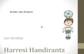 Harresi handirantz (andoni eta Ander ) 1.DBH