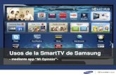Usos de la SmartTV de Samsung