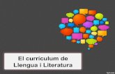 El currículum de llengua i literatura