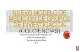 Presentacion nuevo modelo de medicion de grupos de investigacion 1