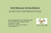 Carteles Informativos Patrulla Ecológica