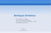 Charla Biología Sintética en Garagelab