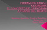 Formacion etica y ciudadana De Cynthia Ruiz Diaz