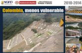 Colombia, menos vulnerable 2010 -2014
