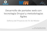 Desarrollo de portales web con tecnología Drupal y metodologías Ágiles