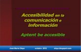 Aptent be accesible