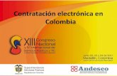 Contratacion electronica Colombia