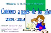Proyecto Cartonero 2009-2014  de la I.E. Santísima Niña María de TACNA- PERÚ