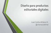 Diseño para productos editoriales digitales
