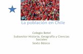 La población en chile