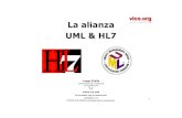 L’aliança UML (Unified Modeling Language) & HL7 (Health Level Seven).