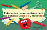 Estrategias de aprendizaje naturales y sociales