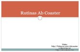 Rutinas Ab Coaster