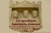 Escultura funeraria romana