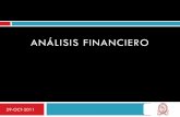 Análisis Financiero (29 oct-2011)