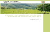 Informe de Monitoreo de Hoja de Coca 2012 presentado por UNODC