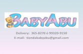 Catalogo baby Abu