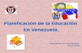 Planificacion educativa en venezuela