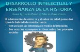 Desarrollo intelectual y enseñanza de la historia