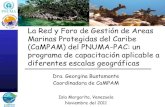 La red y foro de gestión de áreas marinas protegidas del Caribe (CAMPAM) del PNUMA-PAC: un programa de capacitación aplicable a diferentes escalas geográficas (2011)